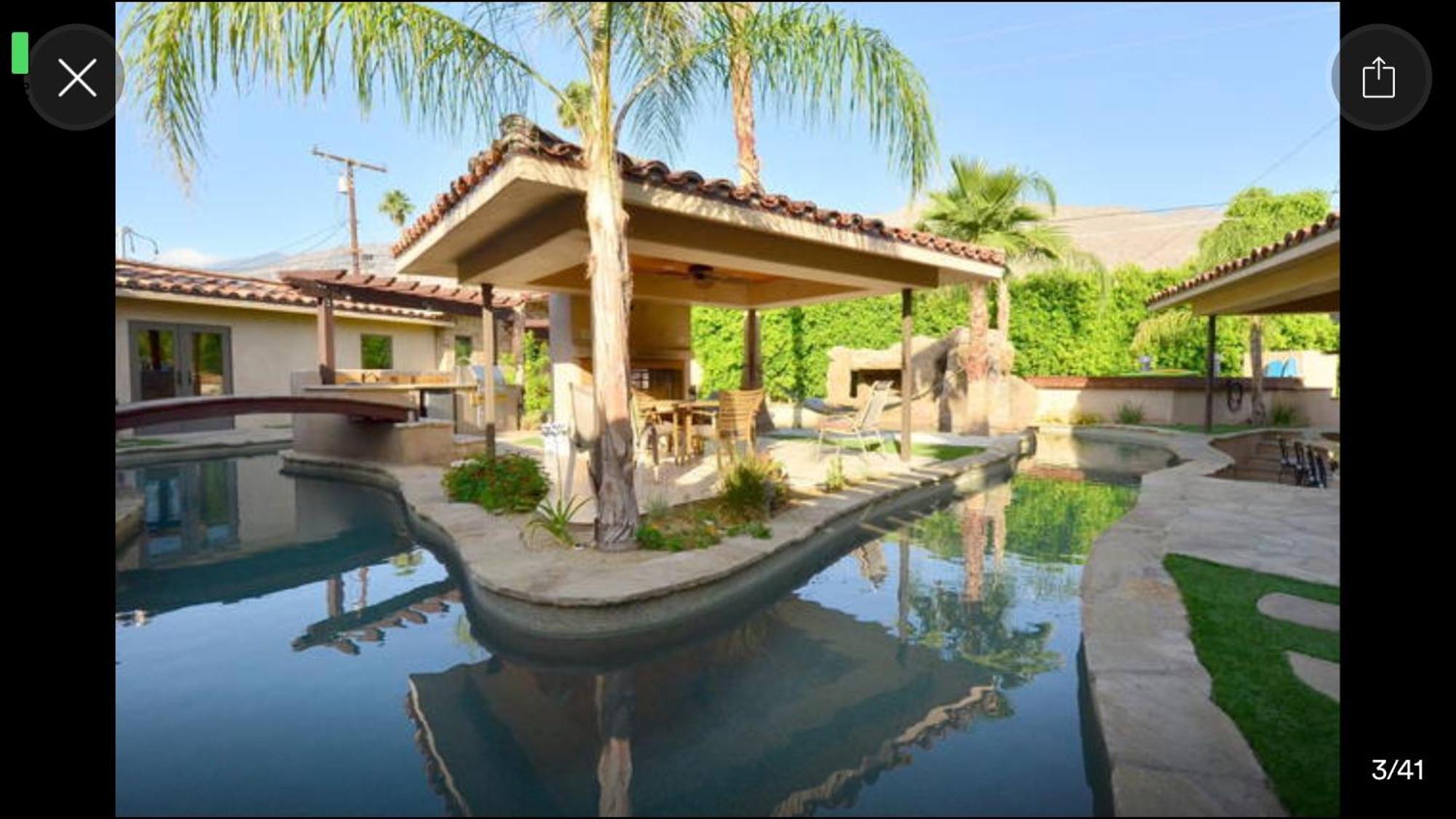 Warm Sands Villa-Moving River/Island 棕榈泉 外观 照片